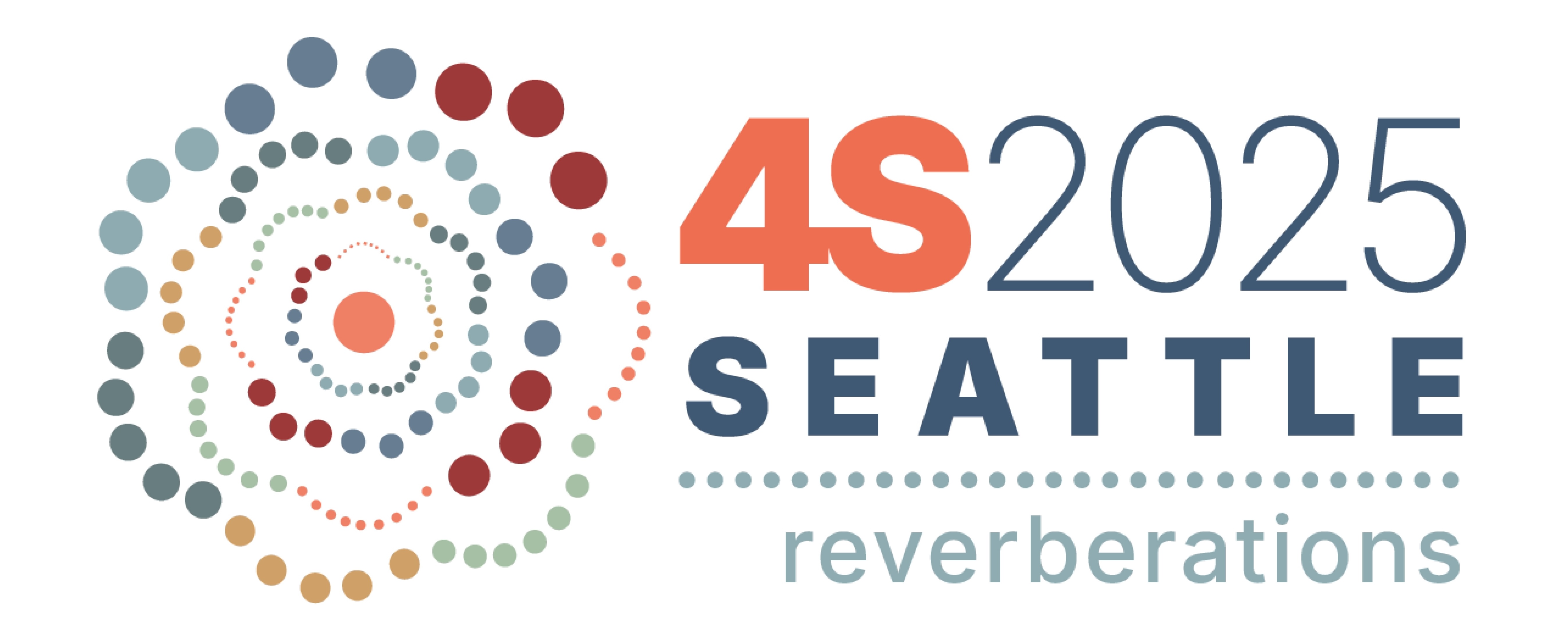 Logo for 4S 2025 Seattle: Reverberations
