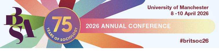 BSA Conference poster. Poster includes text celebrating 75 years of the BSA.